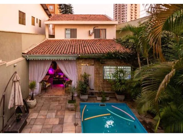 Foto do Sobrado - SOBRADO MARAVILHOSO COM 5 DORMITÓRIOS A VENDA NA VILA ZELINA, PRÓXIMO AO METRÔ VILA PRUDENTE. QUINTAL COM PISCINA E ESPAÇO GOURMET. | Sanches Imobiliária VIP