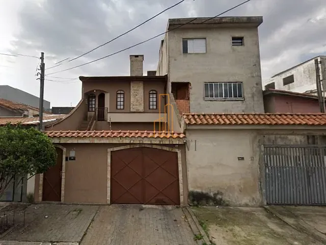 Sobrado com 200m² 3 quartos e 2 banheiros, à venda, no bairro Jardim Orlandina em São Bernardo do Campo