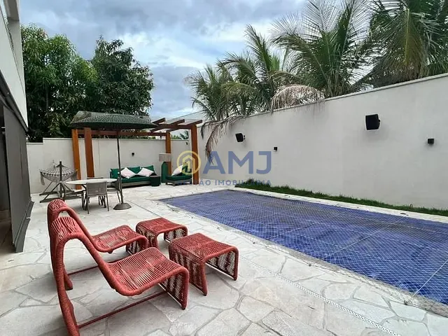 Sobrado com 600m² 4 quartos e 7 banheiros, à venda, no bairro Alphaville Flamboyant Residencial Araguaia em Goiânia