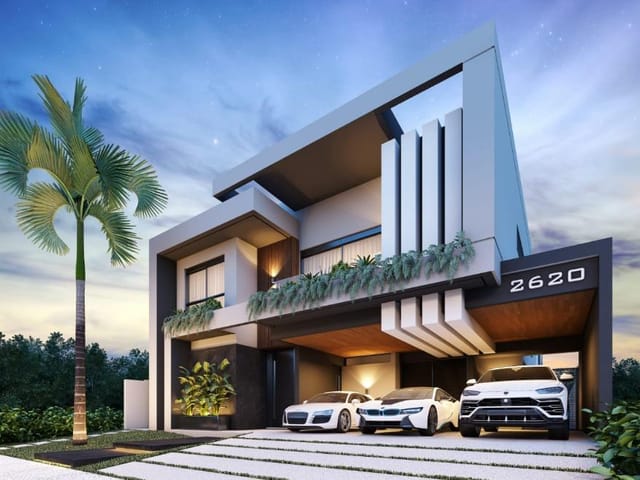 Foto do Sobrado - Sobrado com 5 dormitórios à venda, 430 m² por R$ 5.320.000,00 - Jardim do Golfe - São José dos Campos/SP | RUSSI IMÓVEIS