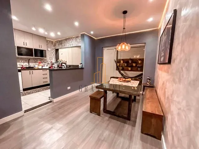 Sobrado com 118m² 3 quartos e 3 banheiros, à venda, no bairro Vila Homero Thon em Santo André