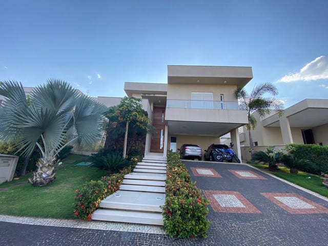 Foto do Sobrado - Sobrado com 5 suítes mobiliado para locação no condominio Alphaville Araguaia Goiânia GO. | Home Gyn Imóveis Ltda