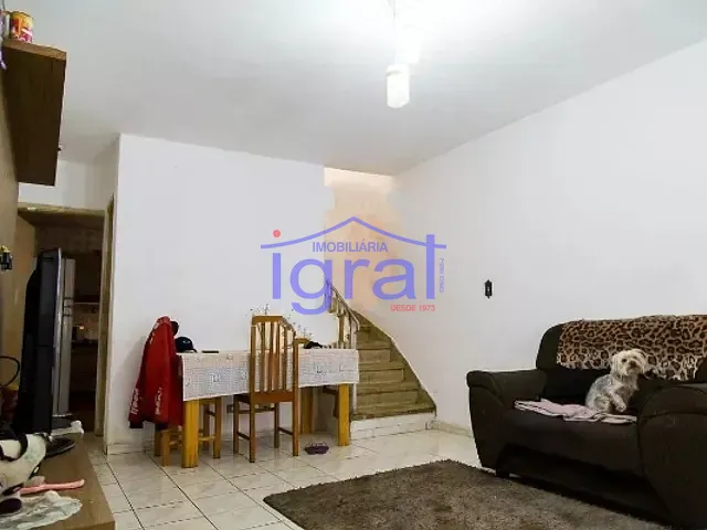 Sobrado com 107m² 2 quartos e 3 banheiros, à venda, no bairro Vila Guarani (Z Sul) em São Paulo