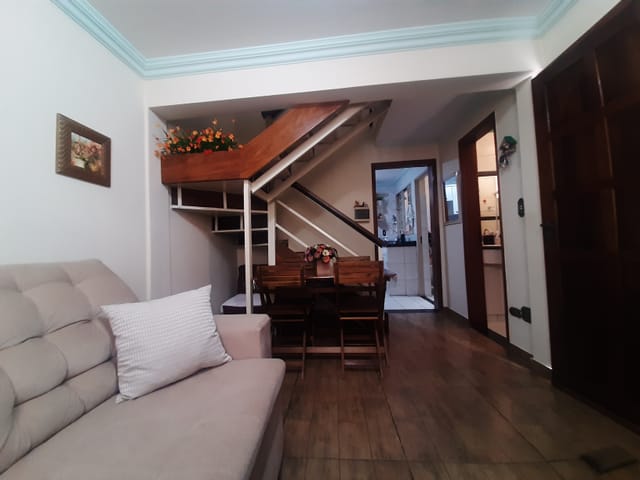 Foto do Sobrado - Sobrado à venda, Jardim Tókio, Londrina, PR - Residencial Aurora Tropical - 3 Quartos - 1 Banheiro - 1 Garagem | Guepardo Imob