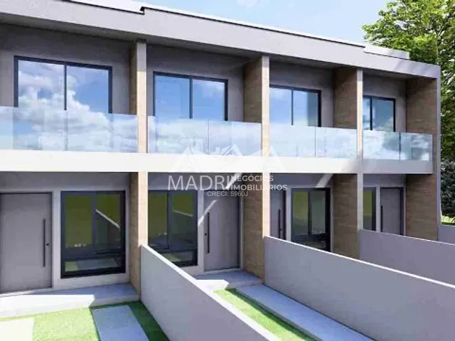 Sobrado com 114m² 2 quartos e 2 banheiros, à venda, no bairro Guarda do Cubatão em Palhoça