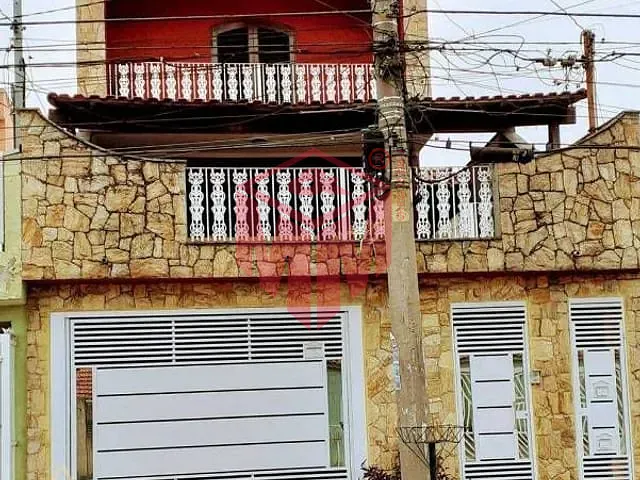 Sobrado com 210m² 4 quartos e 4 banheiros, à venda, no bairro Parque Oratório em Santo André