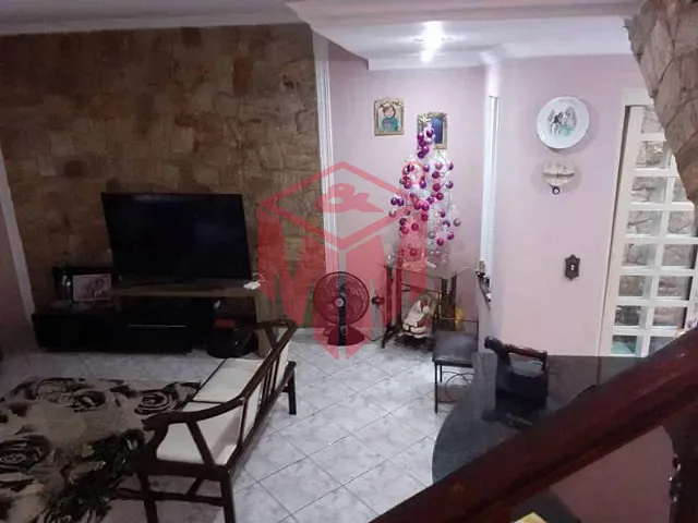 Sobrado com 210m² 4 quartos e 4 banheiros, à venda, no bairro Parque Oratório em Santo André