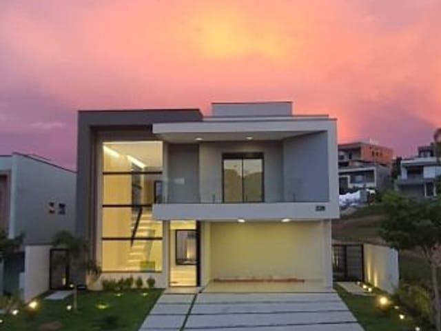 Foto do Sobrado - Sobrado com 5 dormitórios, 430 m² - venda por R$ 4.500.000,00 ou aluguel por R$ 26.050,00/mês - Condomínio Residencial Alphaville II - São José dos Campos/SP | INDEPENDENCE NEGOCIOS IMOBILIARIOS LTDA