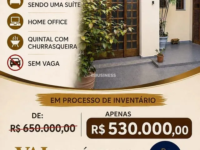Sobrado 4 quartos e 3 banheiros, à venda, no bairro Santa Maria em São Caetano do Sul