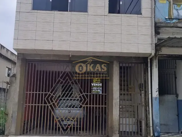 Sobrado com 125m² 2 quartos e 1 banheiro, à venda, no bairro Cidade Miguel Badra em Suzano