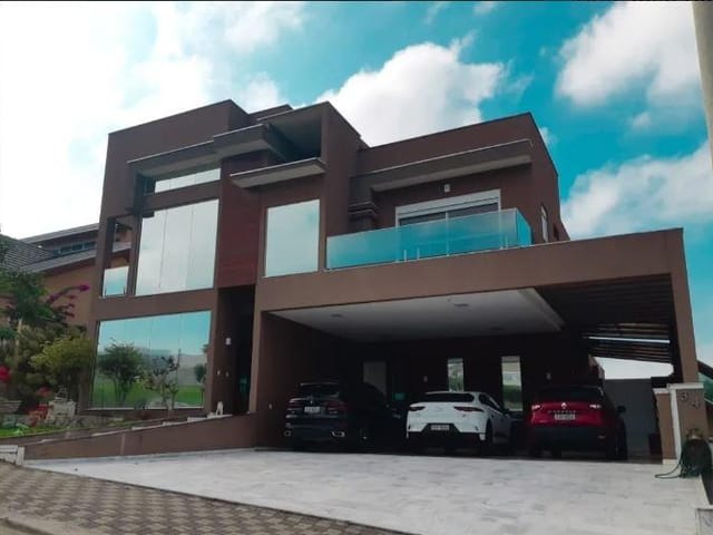 Foto do Sobrado - Sobrado com 5 dormitórios à venda, 540 m² por R$ 6.800.000 - Condomínio Reserva do Paratehy Norte- São José dos Campos/SP | RUSSI IMÓVEIS