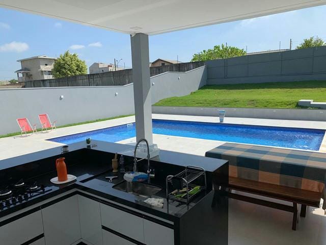 Foto do Sobrado - Sobrado com 4 dormitórios à venda, 447 m² por R$ 2.600.000,00 - Parque Mirante Do Vale - Jacareí/SP | RUSSI IMÓVEIS