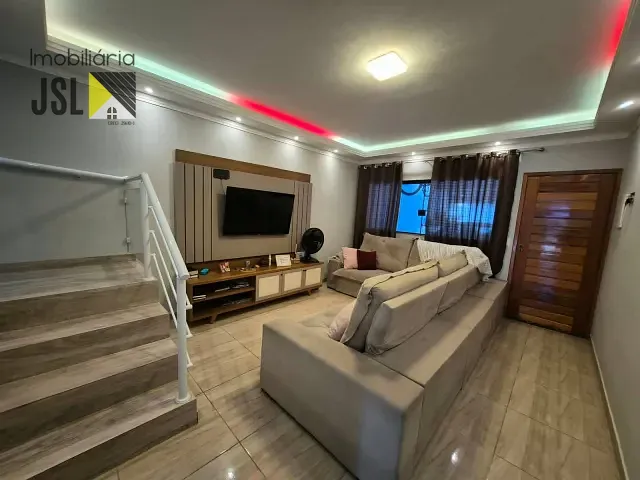 Sobrado com 126m² 2 quartos e 3 banheiros, à venda, no bairro Residencial Esperança em Caçapava