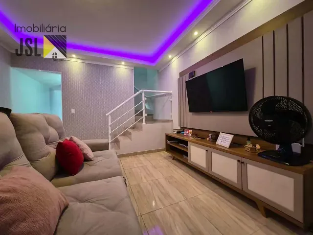 Sobrado com 126m² 2 quartos e 3 banheiros, à venda, no bairro Residencial Esperança em Caçapava