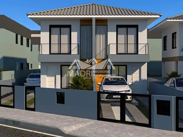 Sobrado 2 quartos e 2 banheiros, à venda, no bairro Guarda do Cubatão em Palhoça