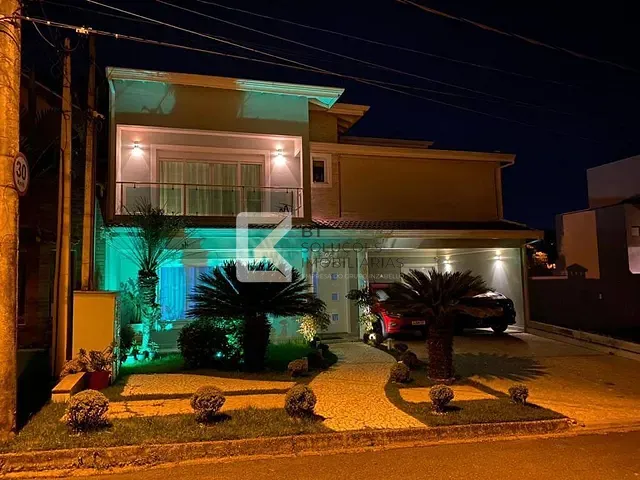 Sobrado com 360m² 4 quartos e 6 banheiros, à venda, no bairro Chácara Areal em Indaiatuba