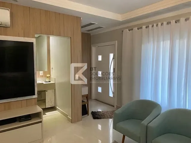 Sobrado com 360m² 4 quartos e 6 banheiros, à venda, no bairro Chácara Areal em Indaiatuba