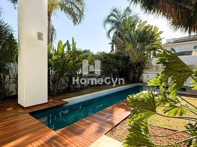 Sobrado 4 quartos e 6 banheiros, para alugar, no bairro Residencial Alphaville Flamboyant em Goiânia