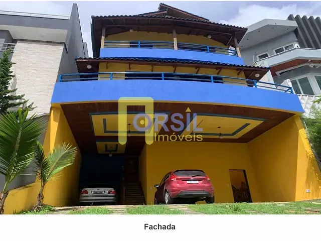 Sobrado com 300m² 4 quartos e 5 banheiros, à venda, no bairro Cidade Parquelandia em Mogi das Cruzes