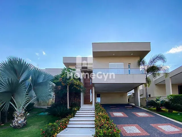 Sobrado com 507m² 5 quartos e 7 banheiros, para alugar, no bairro Alphaville Flamboyant Residencial Araguaia em Goiânia
