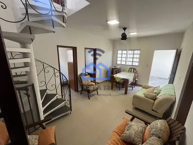 Sobrado com 249m² 3 quartos e 2 banheiros, para alugar, no bairro Indaiá em Caraguatatuba