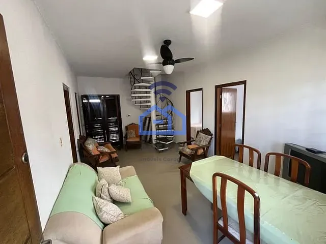 Sobrado com 249m² 3 quartos e 2 banheiros, para alugar, no bairro Indaiá em Caraguatatuba
