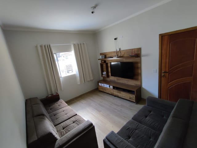 Foto do Sobrado - Sobrado à venda na Vila Silviania - Carapicuíba, SP - 3 Quartos, 2 Banheiros, 2 Vagas, 90m² | Collina Imóveis