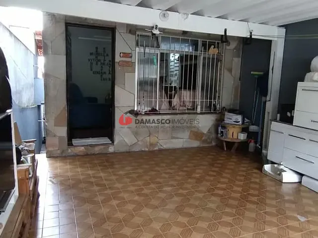 Sobrado com 189m² 3 quartos e 2 banheiros, à venda, no bairro Campestre em Santo André