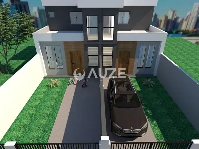 Sobrado com 100m² 3 quartos e 3 banheiros, à venda, no bairro Sítio Cercado em Curitiba
