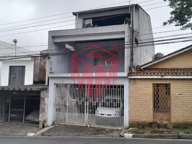 Sobrado com 126m² 3 quartos e 3 banheiros, à venda, no bairro Taboão em Diadema
