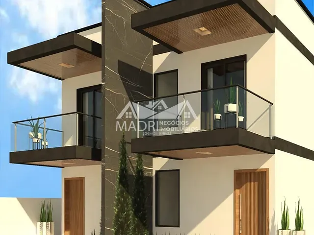 Sobrado 2 quartos e 2 banheiros, à venda, no bairro Bela Vista em Palhoça