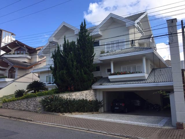 Foto do Sobrado - Sobrado com 4 dormitórios à venda, 600 m² por R$ 2.860.000,00 - Jardim Aquarius - São José dos Campos/SP | RUSSI IMÓVEIS