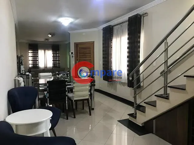 Sobrado com 196m² 3 quartos e 4 banheiros, à venda, no bairro Parque Continental II em Guarulhos