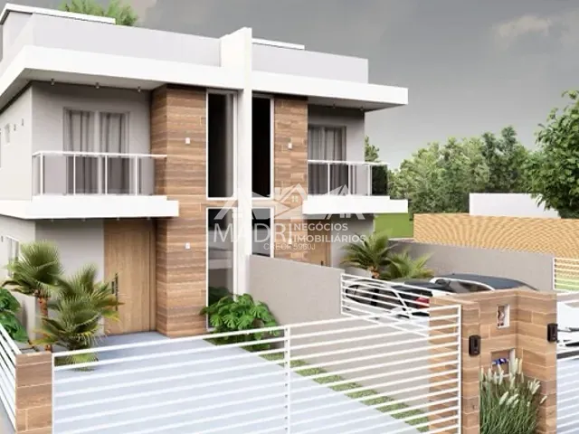 Sobrado com 150m² 3 quartos e 3 banheiros, à venda, no bairro Nova Palhoça em Palhoça