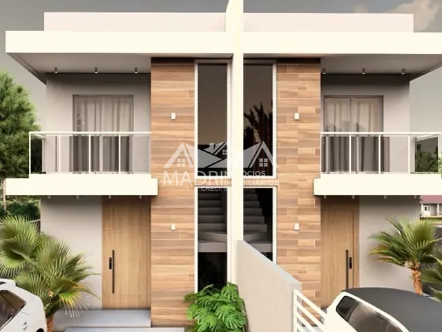 Sobrado com 150m² 3 quartos e 3 banheiros, à venda, no bairro Nova Palhoça em Palhoça