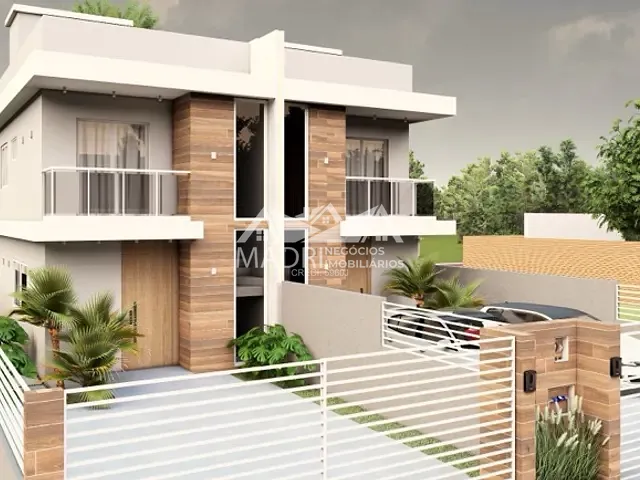Sobrado com 150m² 3 quartos e 3 banheiros, à venda, no bairro Nova Palhoça em Palhoça