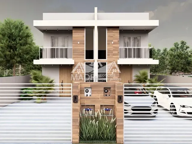 Sobrado com 150m² 3 quartos e 3 banheiros, à venda, no bairro Nova Palhoça em Palhoça
