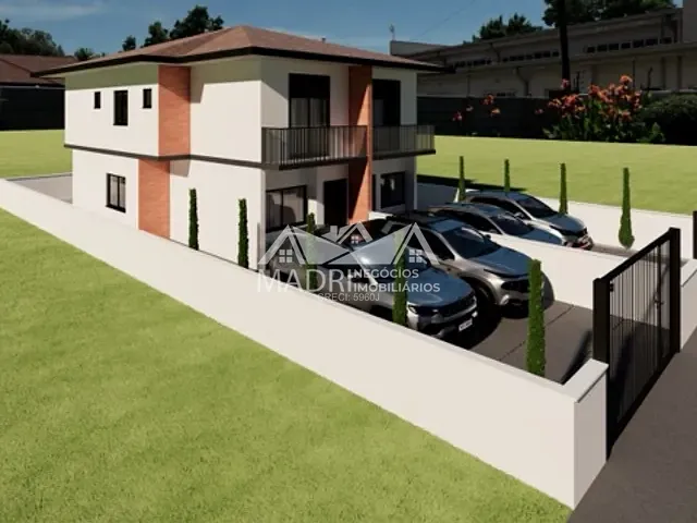 Sobrado com 150m² 3 quartos e 3 banheiros, à venda, no bairro Nova Palhoça em Palhoça