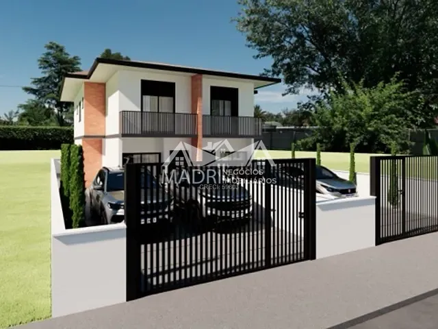 Sobrado com 150m² 3 quartos e 3 banheiros, à venda, no bairro Nova Palhoça em Palhoça