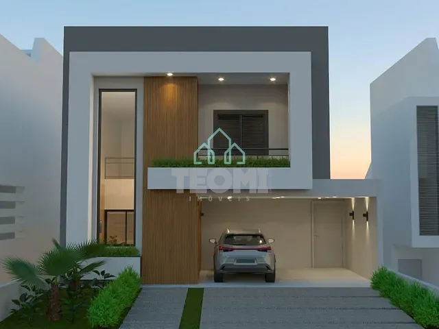 Sobrado com 281m² 3 quartos e 3 banheiros, à venda, no bairro Piracangaguá em Taubaté