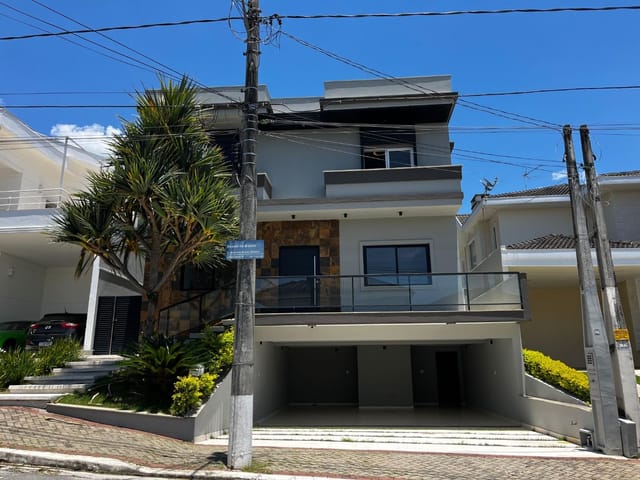 Foto do Sobrado - Sobrado com 4 dormitórios, 363 m² - venda por R$ 2.950.000,00 ou aluguel por R$ 25.600,00/mês - Condomínio Altos da Serra V - São José dos Campos/SP | RUSSI IMÓVEIS