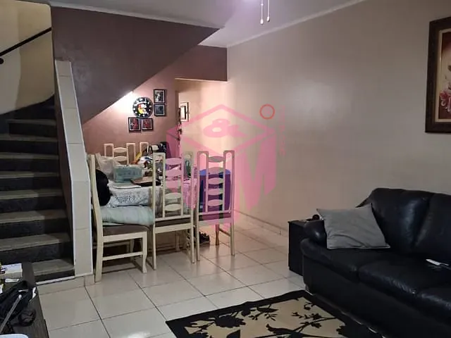 Sobrado com 165m² 3 quartos e 2 banheiros, à venda, no bairro Jardim do Estádio em Santo André