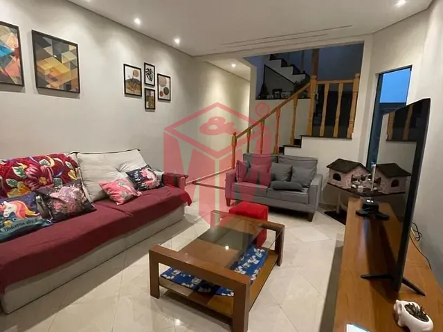 Sobrado com 150m² 4 quartos e 3 banheiros, à venda, no bairro Vila Camilópolis em Santo André