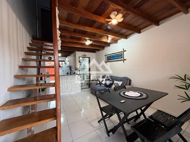 Flat com 72m² 2 quartos e 1 banheiro, à venda, no bairro Martim de Sá em Caraguatatuba