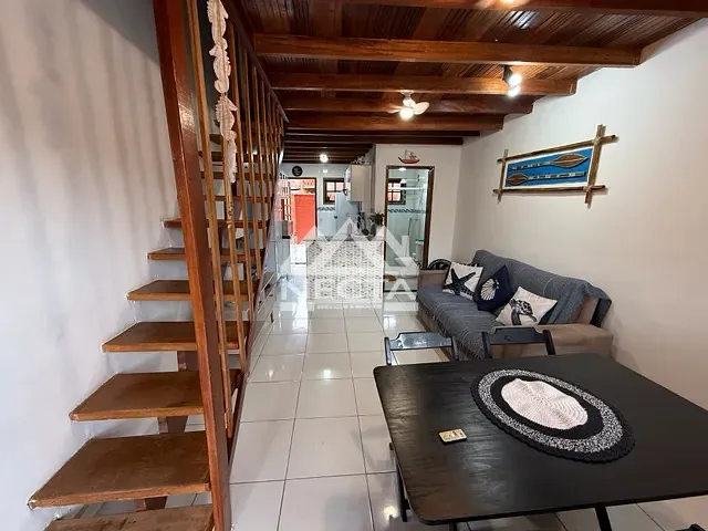 Flat com 72m² 2 quartos e 1 banheiro, à venda, no bairro Martim de Sá em Caraguatatuba