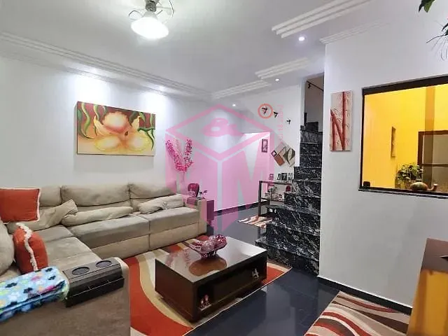 Sobrado com 150m² 4 quartos e 3 banheiros, à venda, no bairro Vila Humaitá em Santo André