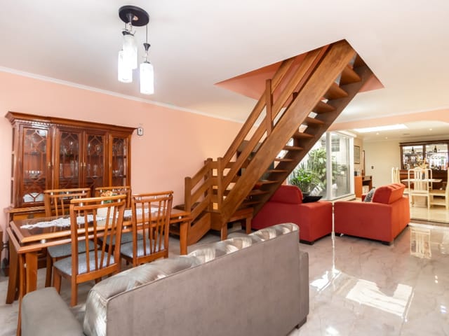 Foto do Sobrado - Sobrado para venda em Chácara Mafalda com 3 quartos, sendo 1 suíte, 190m² | Lares e Andares Imóveis