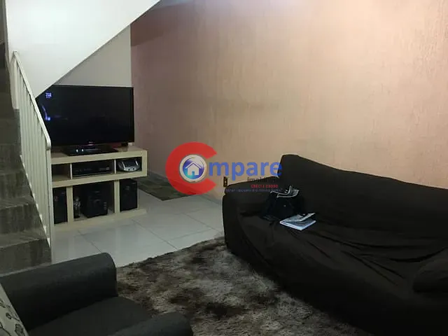 Sobrado com 133m² 2 quartos e 2 banheiros, à venda, no bairro Jardim Terezópolis em Guarulhos