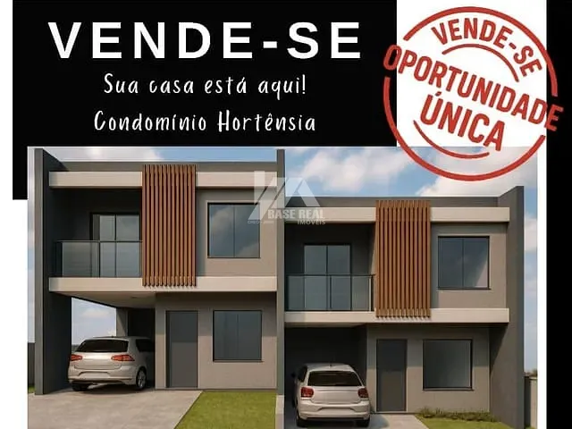 Sobrado com 137m² 3 quartos e 2 banheiros, à venda, no bairro Uvaranas em Ponta Grossa
