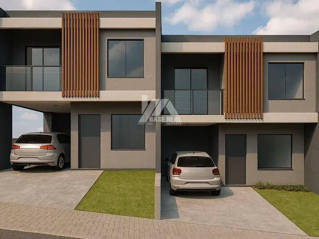 Sobrado com 137m² 3 quartos e 2 banheiros, à venda, no bairro Uvaranas em Ponta Grossa